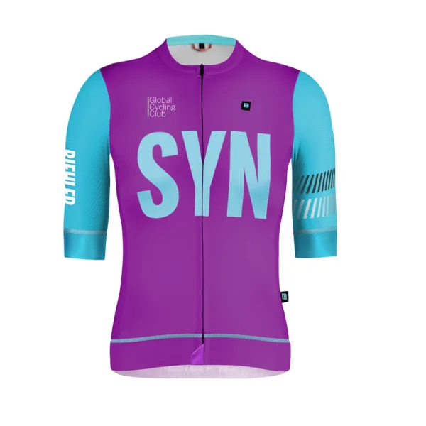 Biehler BLR Summer Cycling Short sleeve jersey Women 2023 SYN Female bicycle wear Colorful apparel Race Team Riding Bike Shirts - Image 4