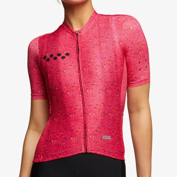 Summer Women Short Sleeve Cycling Jersey 2022 BOLD Luna TECH Club Race Team Bike Tops Female Bicycle Shirts Maillot Ciclismo - Image 2
