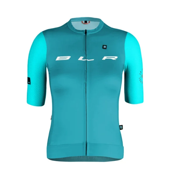 Biehler BLR Summer Cycling Short sleeve jersey Women 2023 SYN Female bicycle wear Colorful apparel Race Team Riding Bike Shirts - Image 2